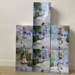 ウマ娘　プリティーダービー　フィギュアセット　7点　まとめ売り