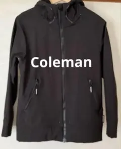 ★Coleman ★ブラック ジャケット フード付きレディースアウトドア