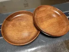 びっくりドンキー木製プレート （27センチ）2枚セット ウッドプレート
