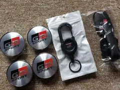 ⭐超メルカリ市GRホイールセンターキャップ＆キーリング＆サンバイザー 