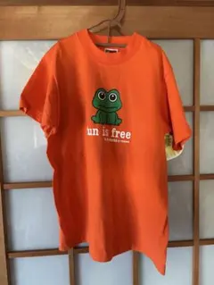 Fruit of the Loom カエル Tシャツ オレンジ 14-16のサムネイル
