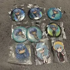 エヴァンゲリオン 缶バッジ・ラバーキーホルダー　カプセルトイ　綾波レイ