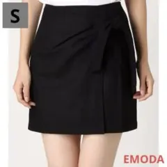EMODA(エモダ)スエード 巻きミニスカート・タイトミニスカート (S)