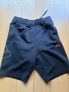 adidas ハーフパンツ 黒 サイズ120