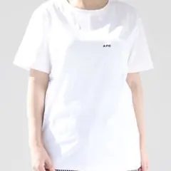 APC ホワイト Tシャツ ポケット付き s ブランドロゴのサムネイル