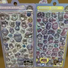 ボンボンドロップシール　ナイトミャウ　ぴこぴこボンボン　クーリア