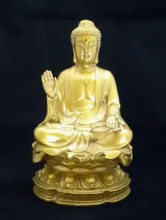 釈迦如来坐像 3寸 #333 像のみ 金彩無 お釈迦さま ◆白檀 木彫 仏像 釈迦如来坐像 3寸 #323 像のみ 金彩有 お釈迦さま ◇白檀 木彫 仏像