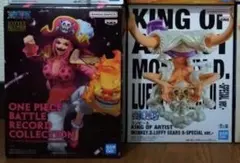 ワンピース フィギュア 2種　ルフィ、ビッグマム