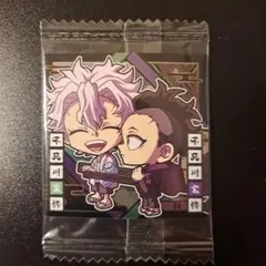 鬼滅の刃 ウエハース シール 不死川兄弟 実弥 玄弥 11-17 レア