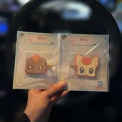 プリキュア　1番くじ　G賞　お役立ちコレクション　ココ　ナッツ　ラバークリップ