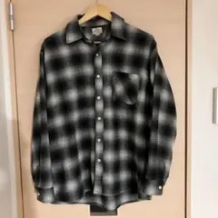 Backers オンブレチェックシャツ M