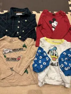 子供用トップスセット（ミッキー・ドナルドなど）