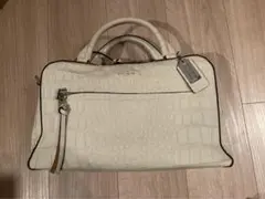 コーチの白いバック