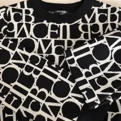 CECIL McBEE 総柄ニット 長袖