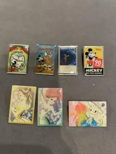 ディズニーキャラクター メタルピンバッジ 7個セット