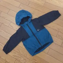 BREEZE / キッズ フード付きナイロンジャケット 100cm ブルー