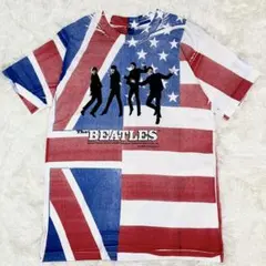 ✨超希少✨ビートルズ 90s ヴィンテージTシャツ イギリス・アメリカ国旗 L