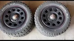 MUDSTAR RADIAL M/T 13インチ タイヤホイールセット　2本のサムネイル