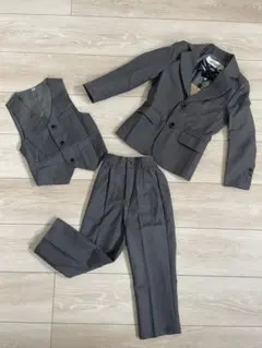 新品 フォーマル　4点セット　スーツ　90 グレー　男の子