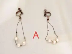 パール イヤリング ネックレス セット