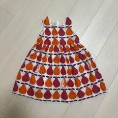 ジャカディ洋梨柄ワンピース ブルマセット 36M
