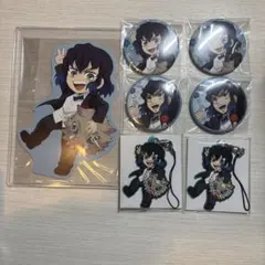 鬼滅の刃 嘴平伊之助 缶バッジ アクキー ポスカ