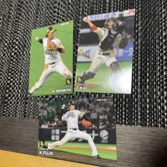 プロ野球チップス　福岡ソフトバンクホークス　今宮健太　甲斐拓也　藤井皓哉