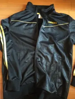 【美品】adidas NEO LABEL パイソンジャージ 黒/金