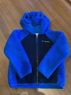コロンビア　フリース　ブルー　4T