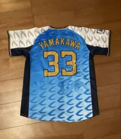 西武ライオンズ ユニフォーム 背番号付 33 山川穂高 M - メルカリ