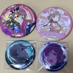 学園アイドルマスター 学マス 姫崎莉波 缶バッジ　4点セット