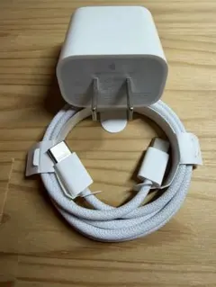 Apple純正 充電器　充電ケーブル 編み込み式 タイプC to C