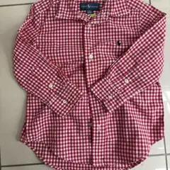 Ralph Lauren 長袖シャツ ギンガムチェック 2T 90cm