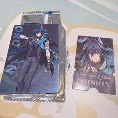 スシロー 原神 コラボ メタリックカード ピック オロルン コード未使用