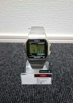 【美品】TIMEX INDIGLO デジタル腕時計 本体 T78587