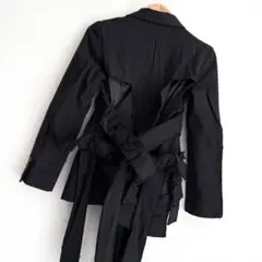 レア品✨️COMME des GARÇONS バックリボンベルトジャケット XSのサムネイル