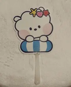 BT21　うちわ　RJ　BTS JIN　ジン