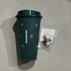 スタバ リユーザブルカップ 2025クリスマス べアリスタ付き