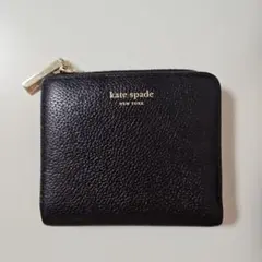 kate spade 二つ折り財布 黒のサムネイル
