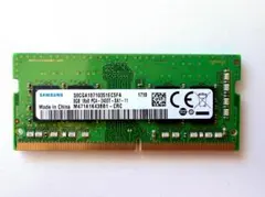 中古正常品】SAMSUNG 16GB DDR4 3200 ノートPC用メモリ - メルカリ