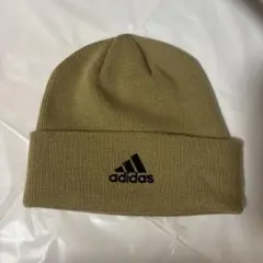 adidas カーキ ニット帽 OSFX
