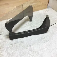 美品❗️大塚家具購入センターテーブルピッコロガラスクリア - メルカリ