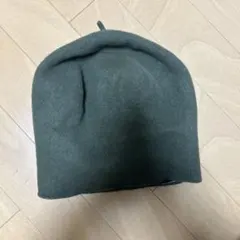 Kopka 100%ウール ベレー帽 オリーブグリーン