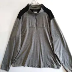 ★920　Columbia　薄手スポーツウェア　XL　灰　プルオーバー　US古着