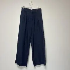 an another angelus デニムワイドパンツ