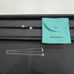 【確実正規品】TIFFANY&Co. ネックレス リング イヤリング3点セット
