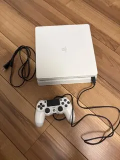 PS4 本体 Slim 薄型 500GB グレイシャー・ホワイト 動作確認済