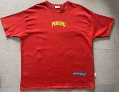 PERUSHU ペルーシュ 半袖Tシャツ レッド Mサイズ