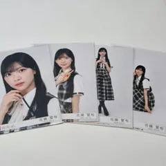 欅坂46 櫻坂46 渡邉理佐 生写真 2020 SPRING 4種コンプ - メルカリ