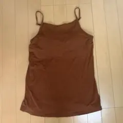 エアリズムコットンブラキャミソール　XL
